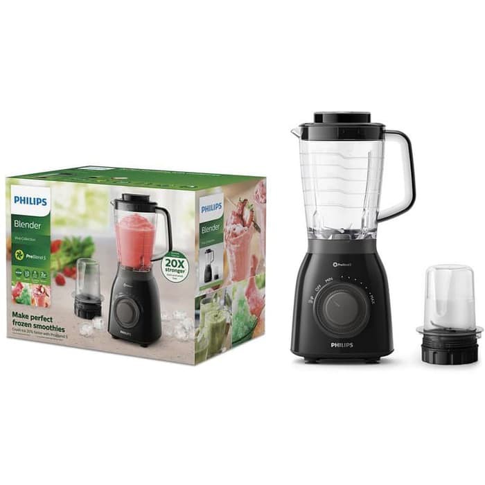 New PHILIPS Blender HR2157 Tritan Jar w/ Plastic Mill HR2157/90 HR 2157