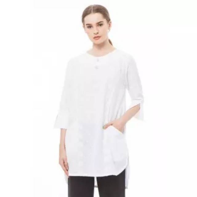 LE'ROSETZ Beaded Brokat Blouse