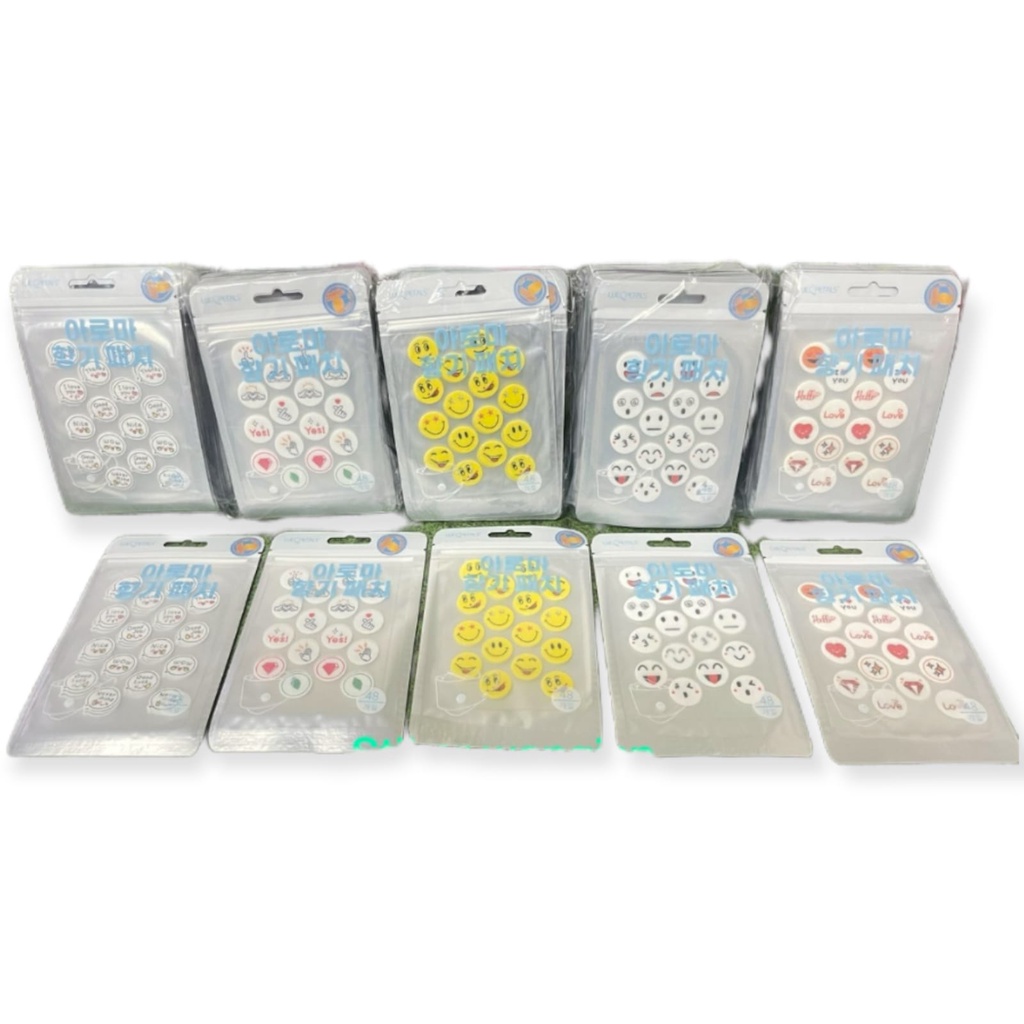 16 PCS - STIKER MASKER AROMA PATCH | AROMATERAPY | PEWANGI | PENYEJUK PERNAFASAN