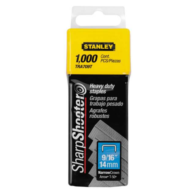 

Isi Staples 9/16" Refill Heavy Duty Staples ( TRA-709T ) Stanley