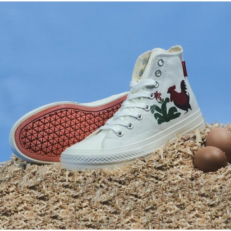 Sepatu mangkok ayam nobrand footwear original "TPS  Ayam"