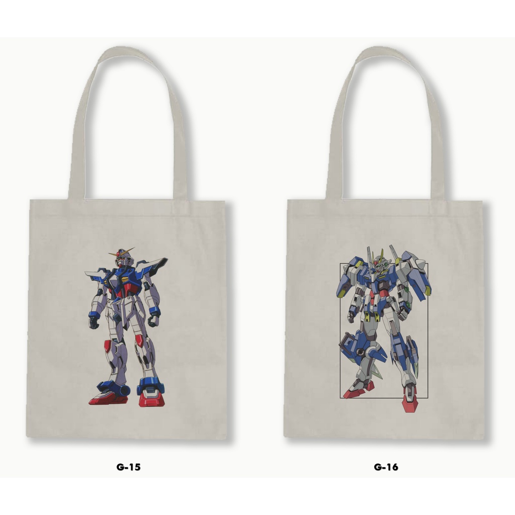 TOTE BAG BLACU - GUNDAM .01