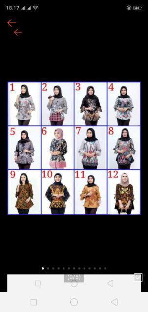 Best Seller Dress Batik Tunik Batik Wanita Batik Artodomoro