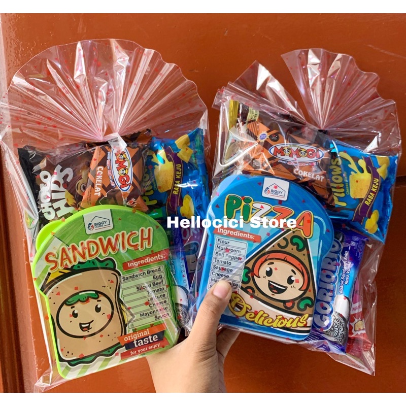 

SNACK MURAH PARCEL BINGKISAN SNACK + LUNCH BOX KEMASAN ULTAH
