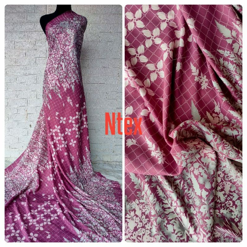 Kain Maxmara Motif Syafitry harga per setengah meter