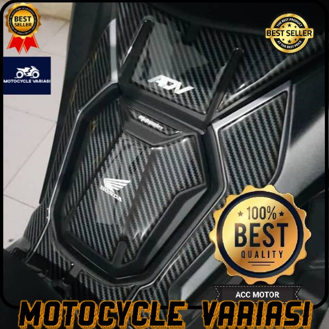 Sticker Stiker tankpad deckpad honda adv 150 carbon resin premium quality