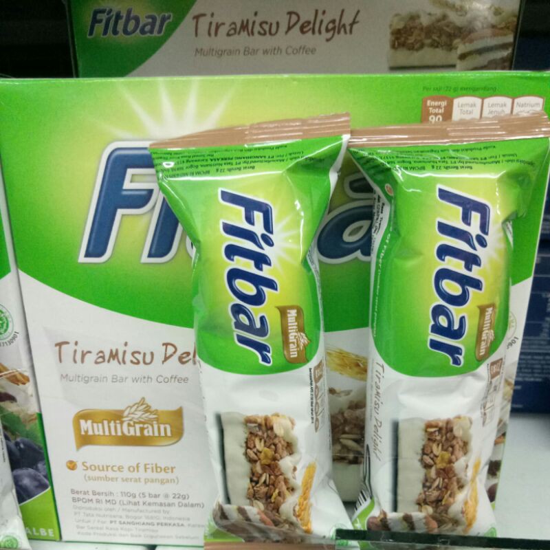 

fitbar box rasa tiramisu delight (isi 5pc) FREE 2PC