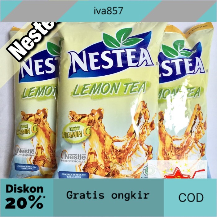 

PROMO Nestea Nestle Minuman Serbuk Bubuk Rasa Lemon Tea 1 kg GRATIS ONGKIR