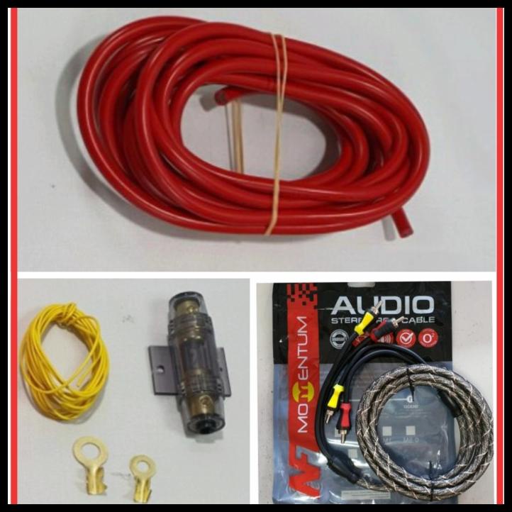 Kabel Set Audio Mobil Instalasi Sub Kolong Aktif