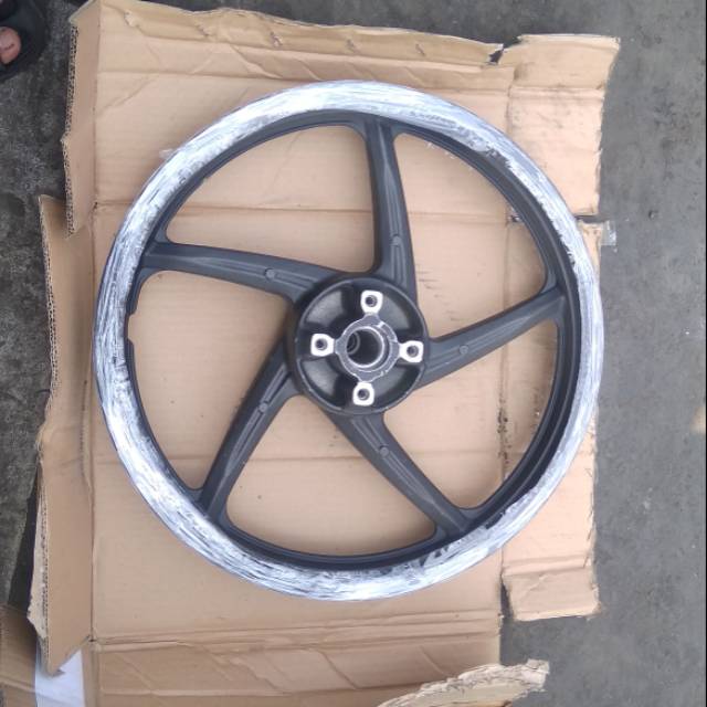 Velk velg racing ori belakang supra x 125 double disc