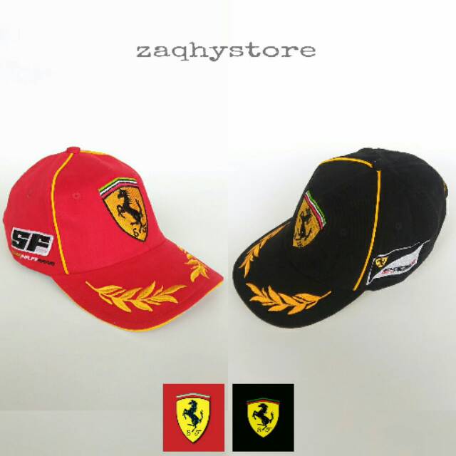 Topi Ferrari Balap