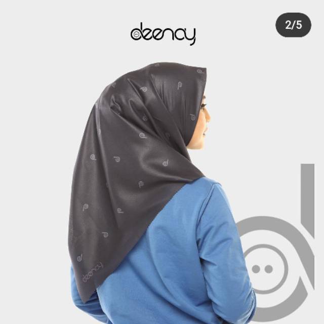 deenay scarves ori aksara black