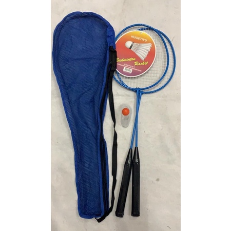 raket badminton ank murah set kok plastik
