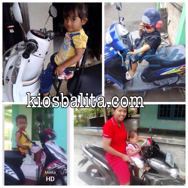 PROMO!!BONCENGAN MOTOR ANAK  ( 2in1 MATIC &amp; BEBEK) motif THOMAS/BONCENGAN ANAK MURAH