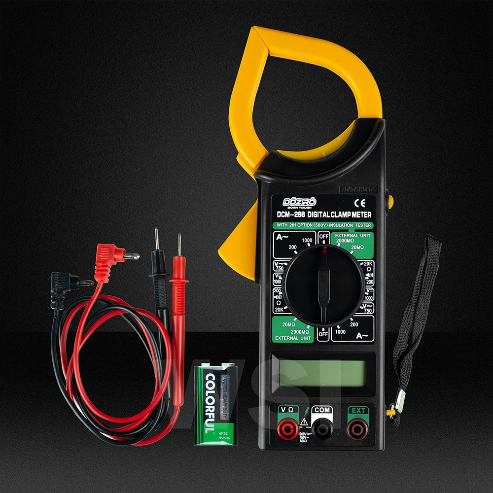 Tang Ampere DCM-266 Doziro | Digital Clamp Meter Digital Multimeter