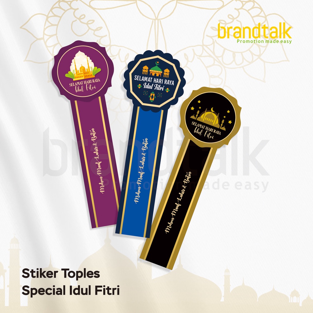 

Stiker Label Toples Kue Kering - Sticker Hampers - Tersedia Template