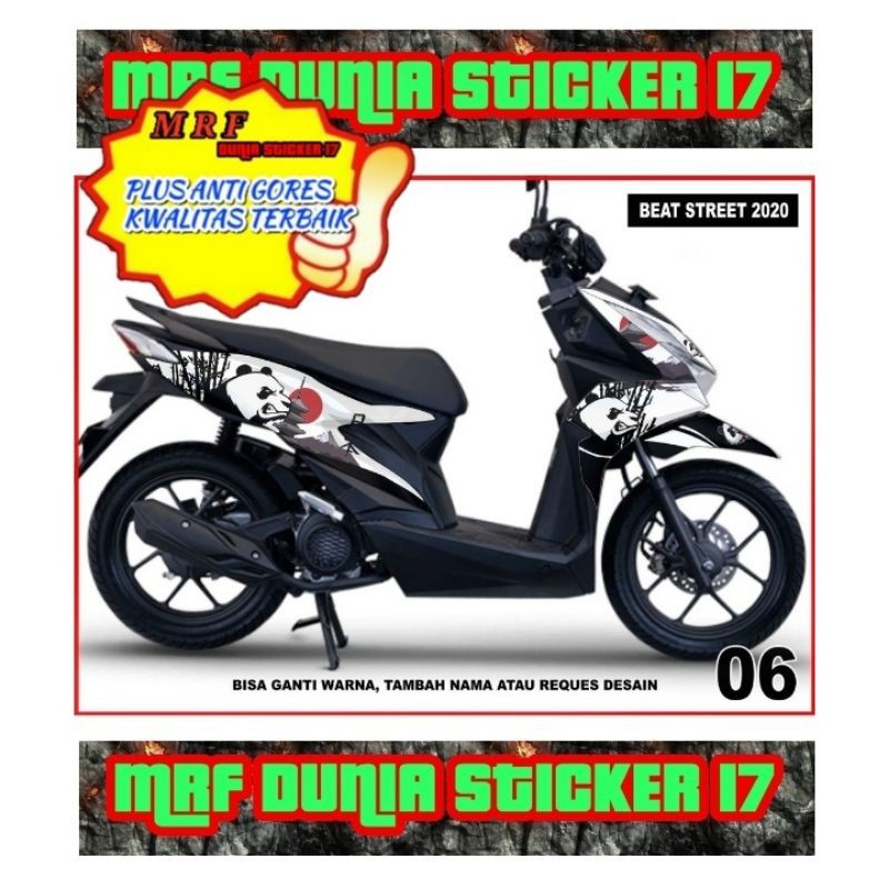 Sticker decal Beat street 2020 Full Body decal Beat street 2020 body Sticker Beat street 06