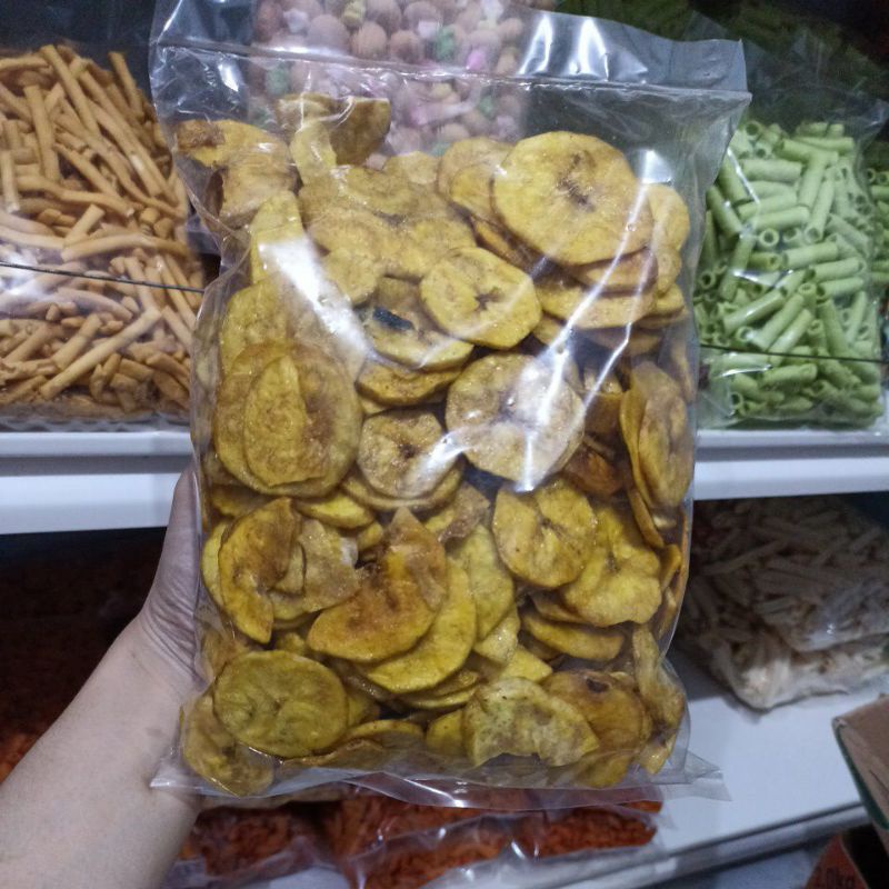 

keripik pisang Manis / pisang madu