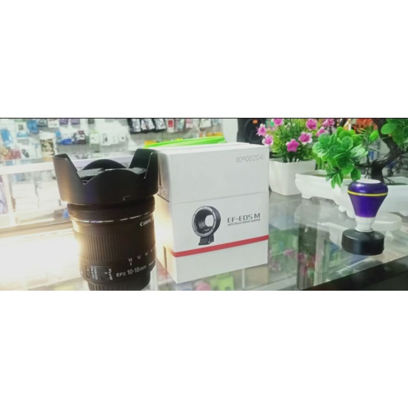 canon 10-18mm fulset box