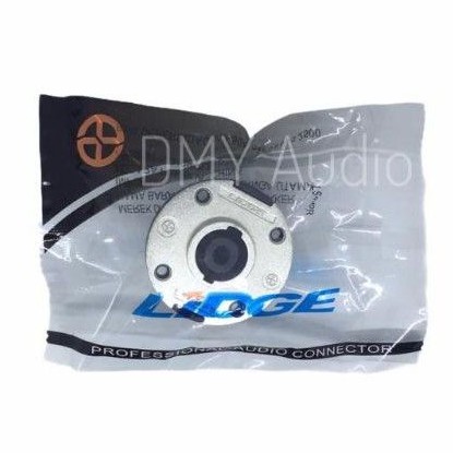 Soket Spikon Cover Bulat Besi Body Pvc LIDGE LS4MPR