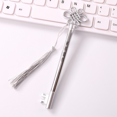 Pulpen Unik Kunci Antique Key PN0206-silver