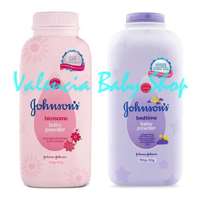 Johnson's Blossoms/Bedtime Baby Powder 150+50 gr