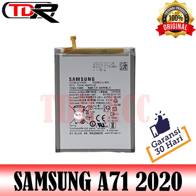 BATTERY BATERAI SAMSUNG A71 2020/EB-BA715ABY ORIGINAL 100%