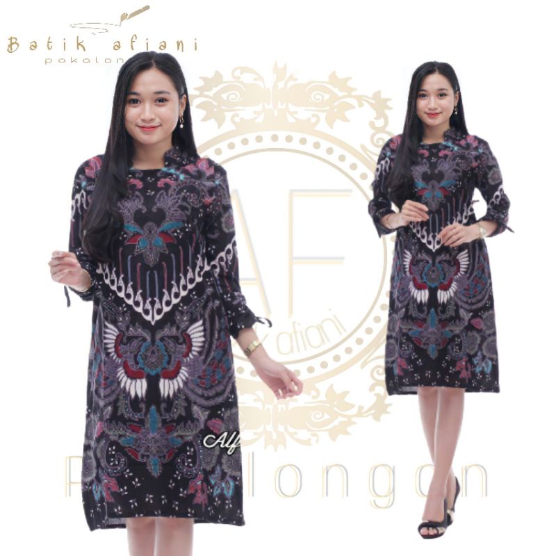 (BAYAR DITEMPAT)TUNIK BATIK  SHIBORI JUMPUTAN TERBARIU size S_3L  /HRB026 YELBOR KUPU ABU MERAK ABU