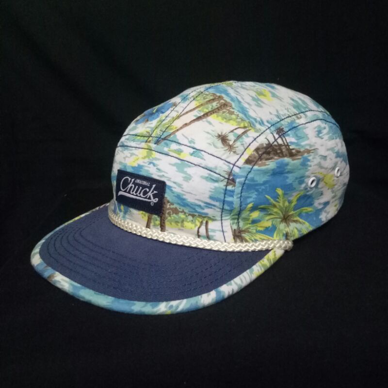 TOPI 5 PANEL CAP CHUCK ORIGINAL SECOND BRAND PRELOVED IMPORT MURAH 6 HAT