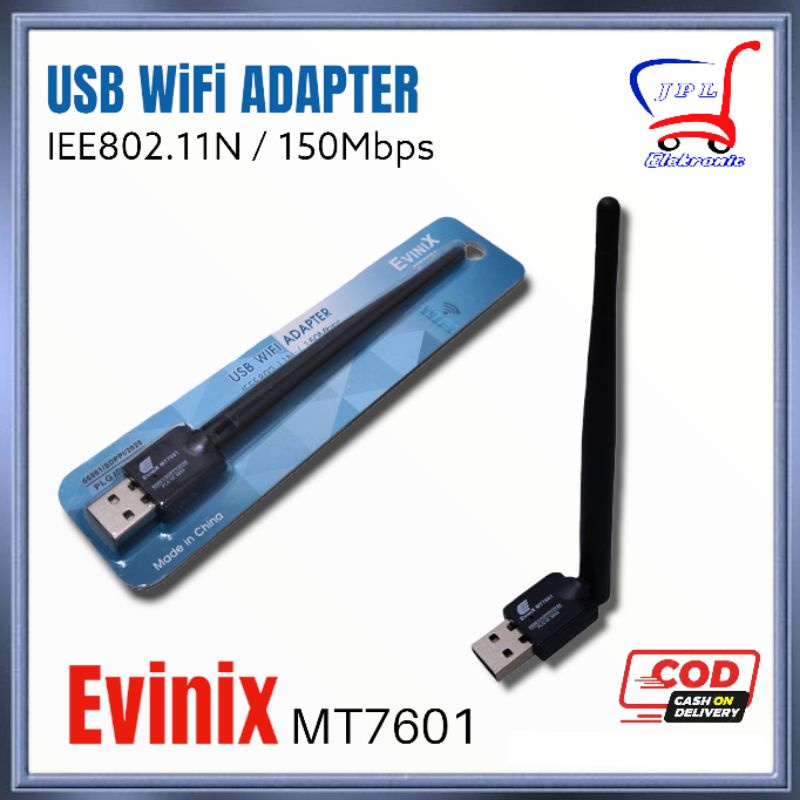 USB DONGLE WIFI WIRELESS ADAPTER MERK EVINIX / USB DONGLE WIFI SET TOP BOX / USB DONGLE EVINIX