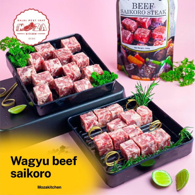 

beef wagyu saikoro