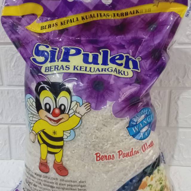 Beras Si Pulen Pandan Wangi 5kg