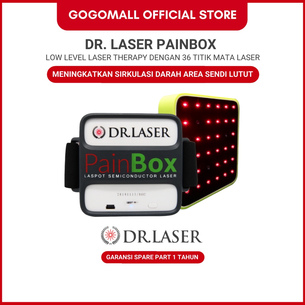 DR. LASER PAINBOX MENGATASI NYERI SENDI LUTUT ORIGINAL BERGARANSI RESMI