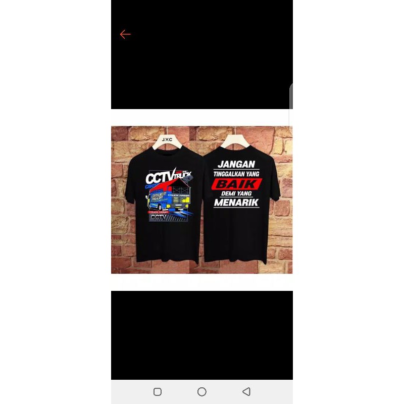 kaos distro kaos CCTV truck indonesia