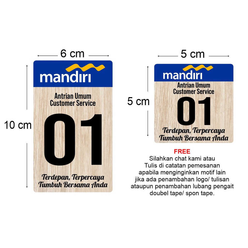 

MadGazan NOMOR KAMAR EKSKLUSIF VILLA / KOST / PENGINAPAN / HOTEL / AKRILIK NOMOR ANTRIAN / STIKER NOMOR / NOMOR MEJA/ MELAYANI CUSTOM