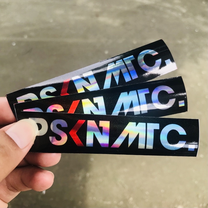 Stiker Racing Motor Pasukan Matic Psknmtc hologram bijian