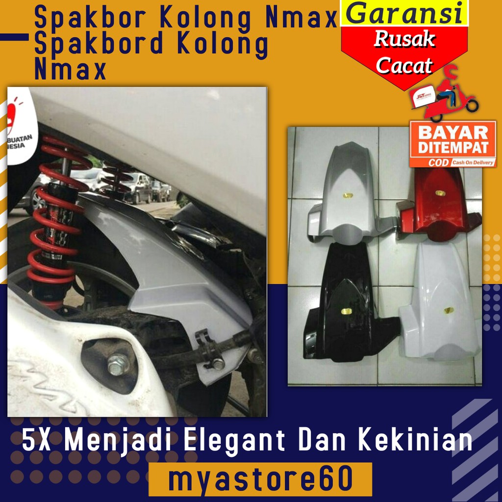 Spakbor Kolong Nmax Sambungan Spakbord Kolong Variasi Aksesoris Yamaha Nmax