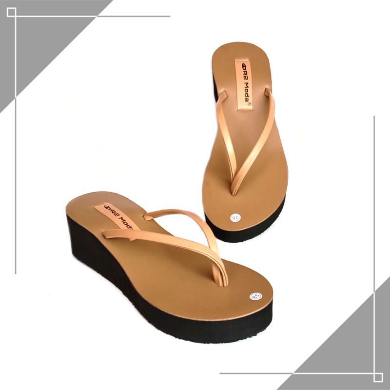 Sandal Wanita Sandal Wedges Wanita Wedges Spon Wanita Jepit