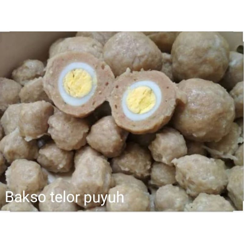 

Bakso telor puyuh (1 pak isi 6)