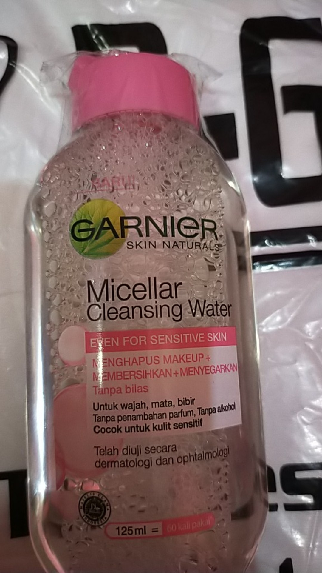 GARNIER Micellar Cleansing Water 125 ml | Shopee Indonesia