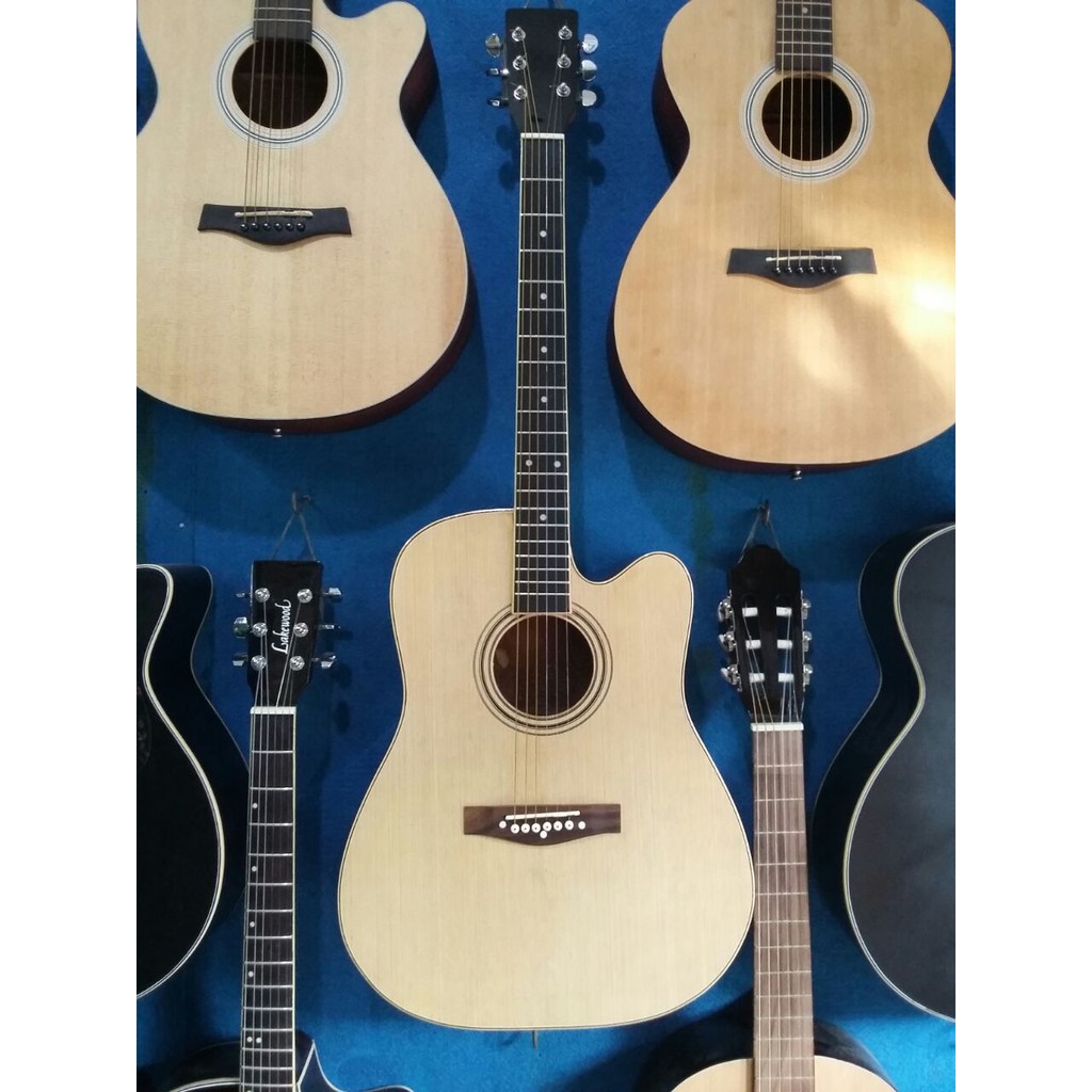 Gitar Akustik Elektrik Merk Yamaha Tipe F310 Jumbo Natural Eq-7545 R Trusrod Jakarta Murah