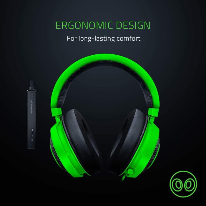 Razer Kraken Tournament Edition (TE) Esports Gaming Headset - Green