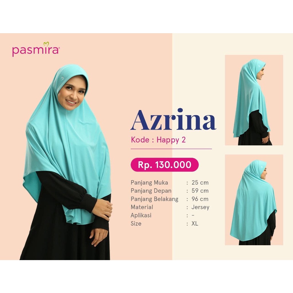 [READY] PASMIRA Jilbab Instan HAPPY 2 EXC XL