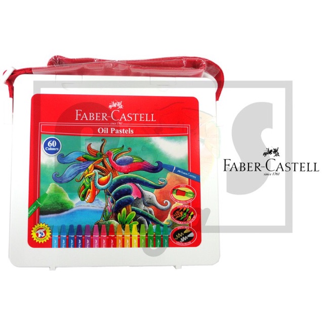 

Crayon Oil Faber castle 60 warna