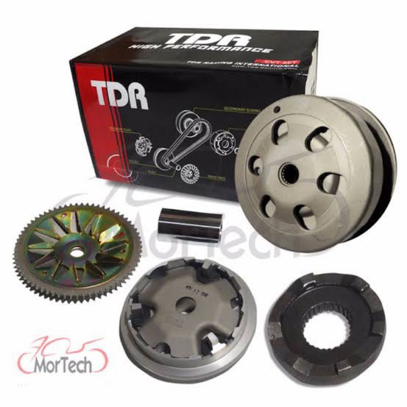 TDR Paket Komplit CVT Set + Per Cvt + Roller + Per Ganda TDR vario 110/ Old Original