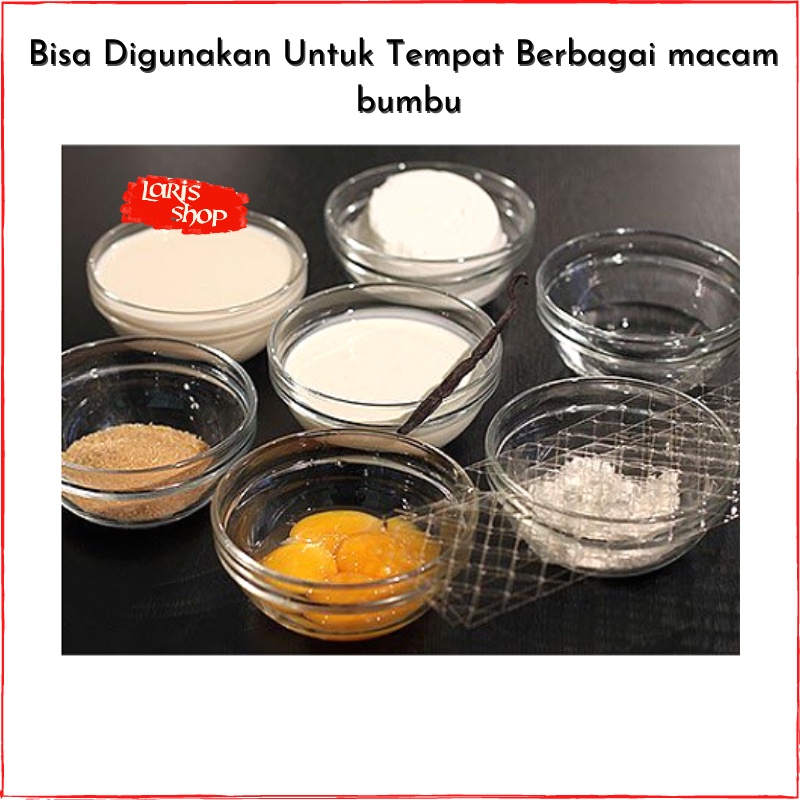 Mangkok Mangkuk Kecil Kaca Beling Tempat Bumbu Dapur