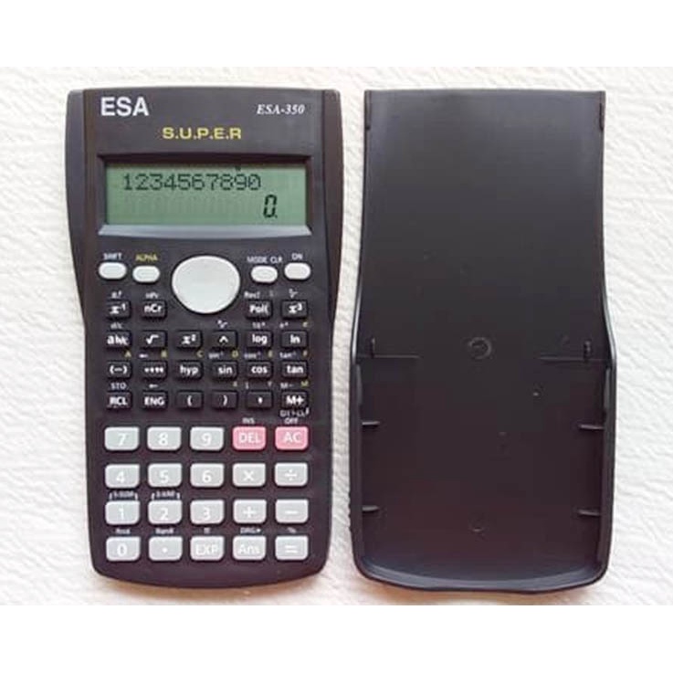 

Kalkulator ESA 350 - Kalkulator Scientific - Kalkulator Ilmiah - Kalkulator Fiska - Sains - Kalkulator Sekolah - Termurah...!!!