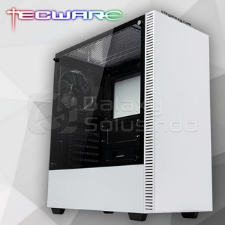 TECWARE NEXUS C Compact Tempered Glass Mid Tower Case - White