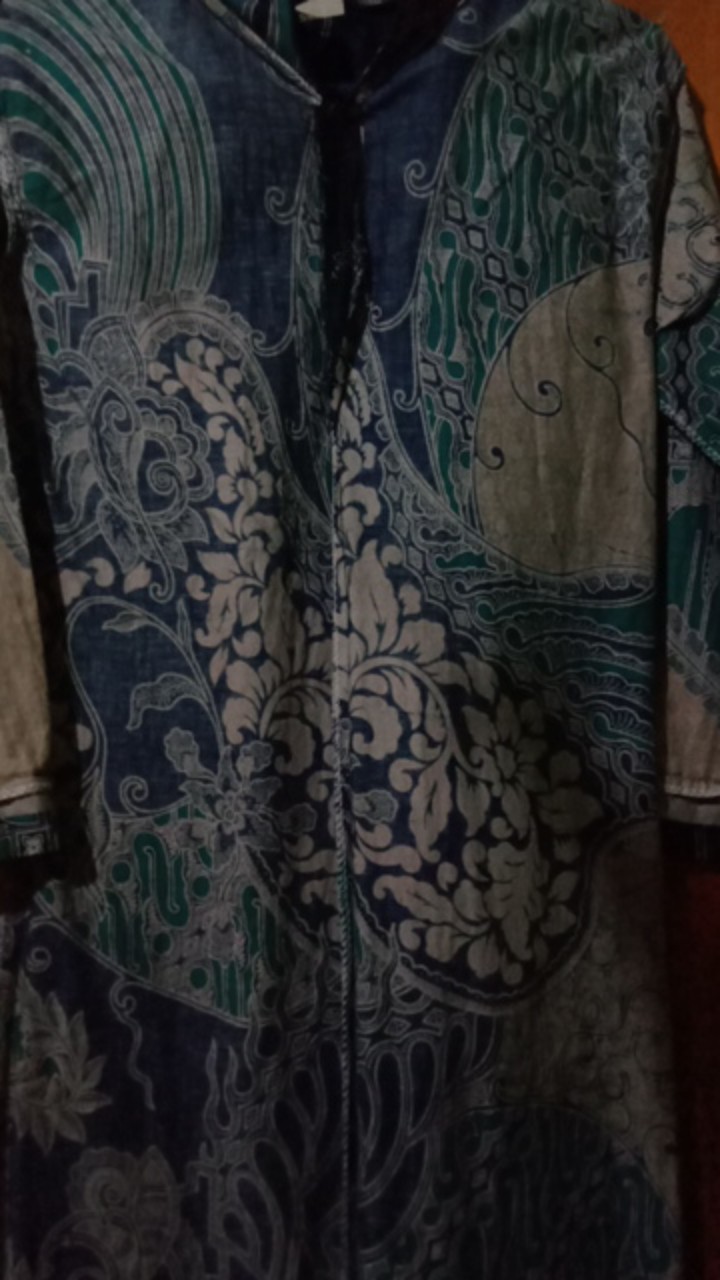 Terlaris Serut Genes Jelita Tunic Navbor Yelbor Whitbor Creambor Tunik Batik Modern Hrb030 Dolbi Dob