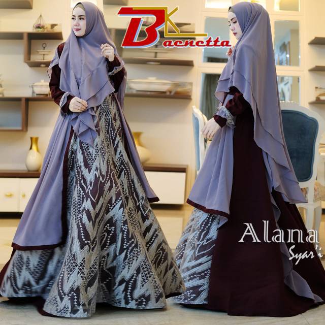 Gamis syar'i / Alana Syar'I by Baenetta